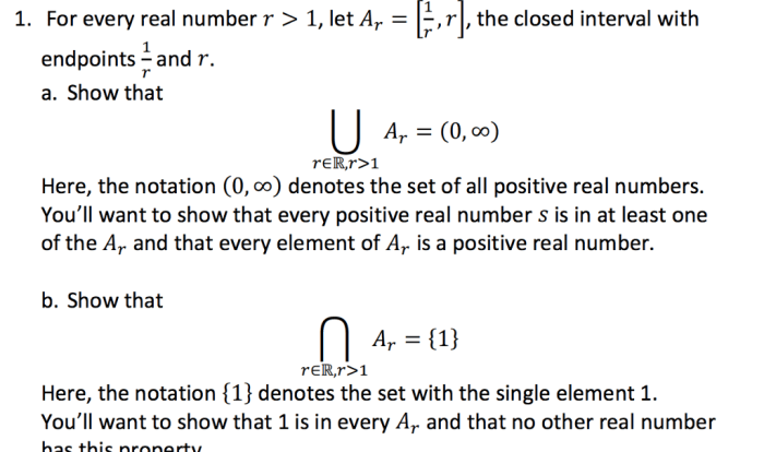 Numbers real set