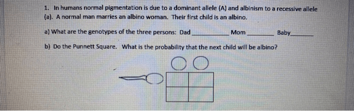 In man assume that spotted skin is dominant answers